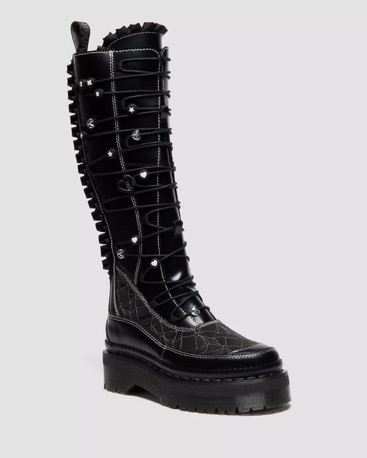 XTRM FRILL PLATFORM BOOTS