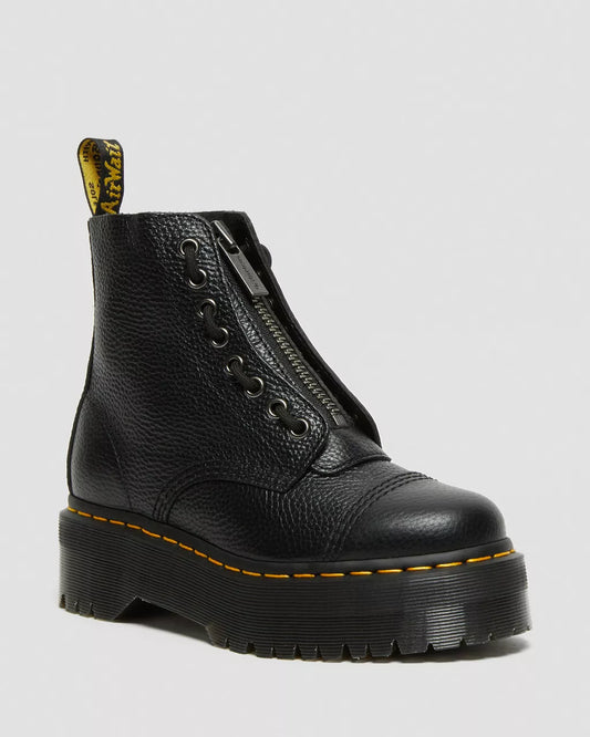 SINCLAIR MILLED NAPPA PLATFORM BOOTS