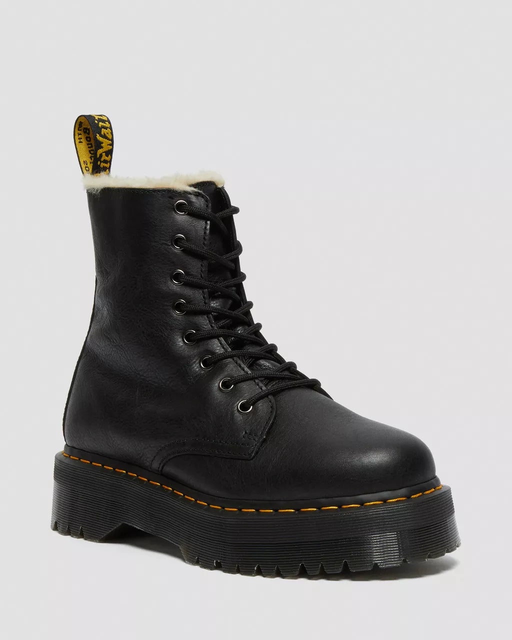 JADON BOOT FAUX FUR LINED PLATFORMS