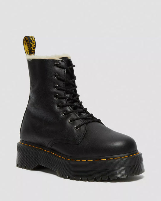 JADON BOOT FAUX FUR LINED PLATFORMS
