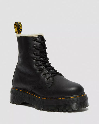 JADON BOOT FAUX FUR LINED PLATFORMS