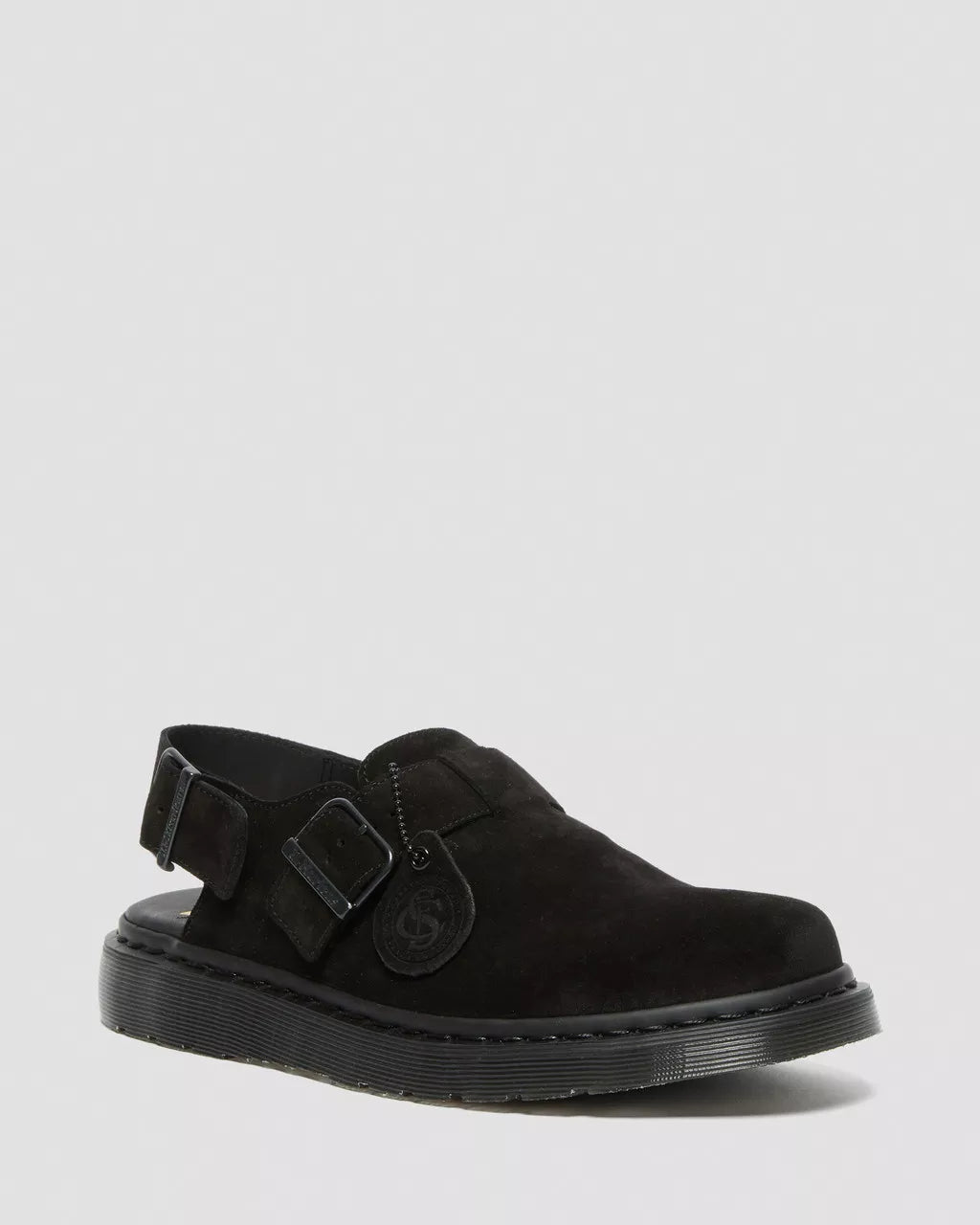 JORGE MADE IN ENGLAND SUEDE SLINGBACK MULES