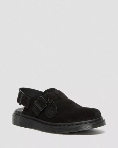 JORGE MADE IN ENGLAND SUEDE SLINGBACK MULES