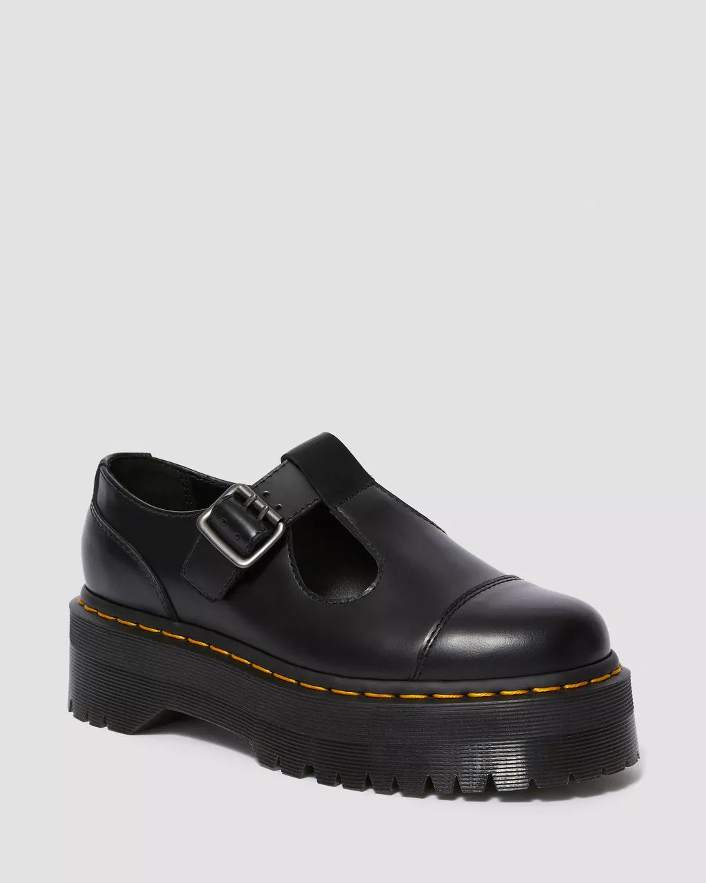 BETHAN POLISHED SMOOTH PLATFORM SHOES