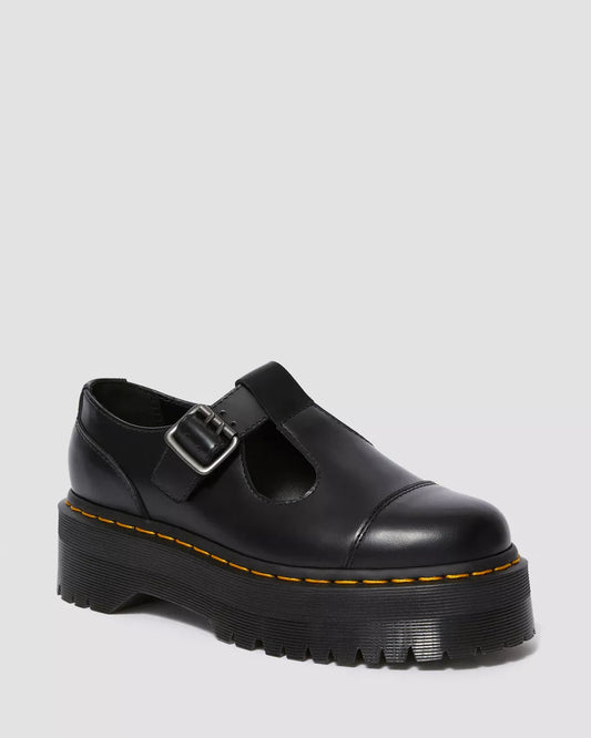 BETHAN POLISHED SMOOTH PLATFORM SHOES