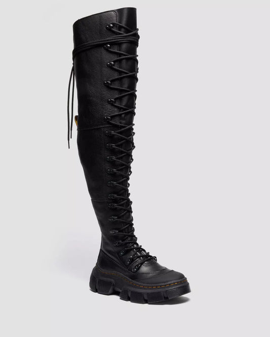 DMXL XTRM HI EXTRA TALL SOFT LEATHER PLATFORM BOOTS