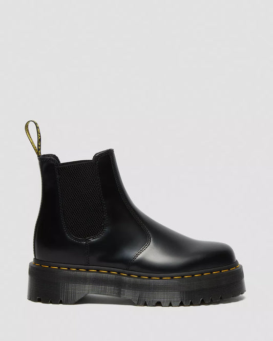 2976 POLISHED SMOOTH PLATFORM CHELSEA BOOTS