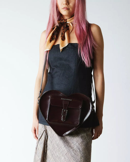VEGAN HEART SHAPED BACKPACK