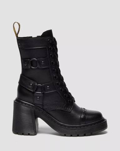 CHESNEY HARNESS SENDAL HEEED BOOTS