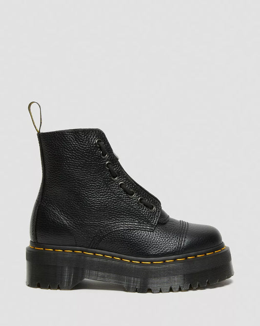 SINCLAIR MILLED NAPPA PLATFORM BOOTS