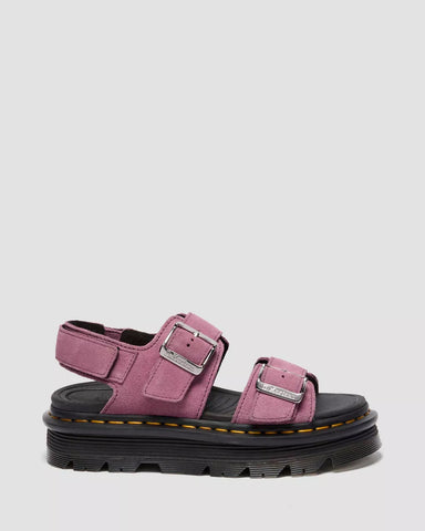 ZEBZAG SUEDE SANDALS