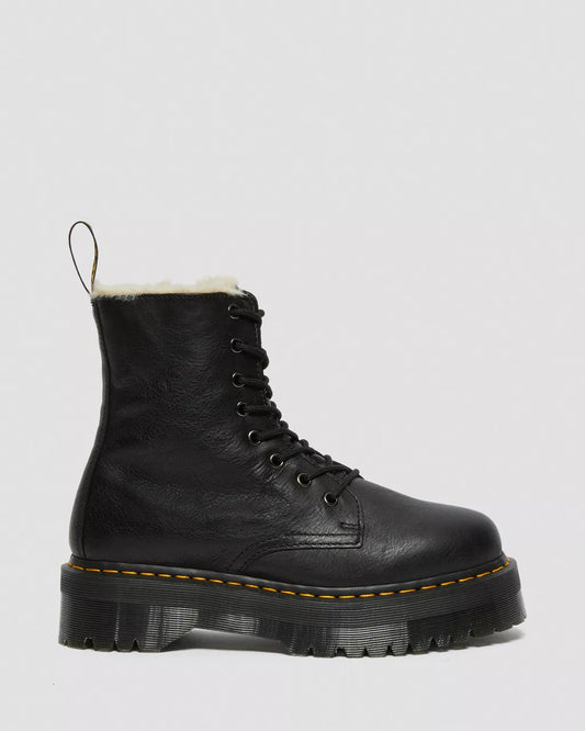 JADON BOOT FAUX FUR LINED PLATFORMS