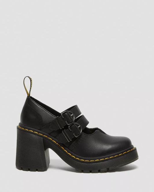 EVIEE SENDAL HEELED MARY JANE SHOES