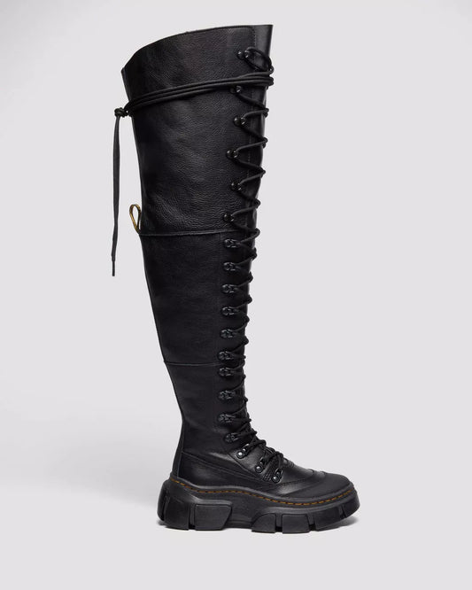 DMXL XTRM HI EXTRA TALL SOFT LEATHER PLATFORM BOOTS