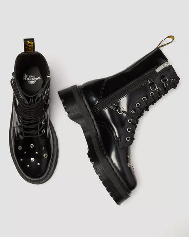 JADON HI STUDDED BUTTERO PLATFORMS BOOTS