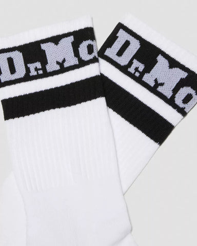 ATHLETIC LOGO ORGANIC COTTON BLEND SOCKS