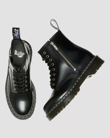 1460 BEX SMOOTH LACE AND ZIP BOOTS