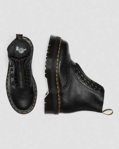 SINCLAIR MILLED NAPPA PLATFORM BOOTS