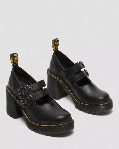 EVIEE SENDAL HEELED MARY JANE SHOES