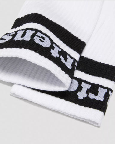 ATHLETIC LOGO ORGANIC COTTON BLEND SOCKS
