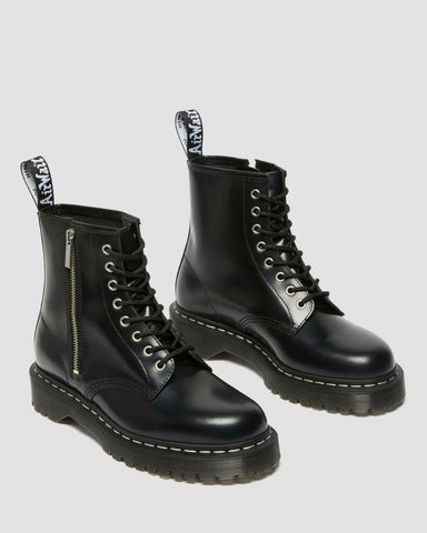 1460 BEX SMOOTH LACE AND ZIP BOOTS