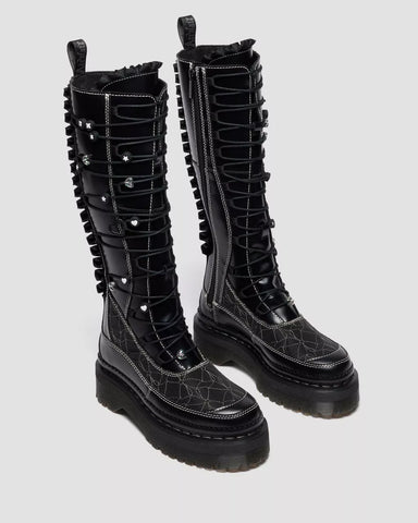 XTRM FRILL PLATFORM BOOTS