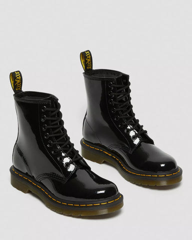 1460 PATENT LACE UP BOOTS
