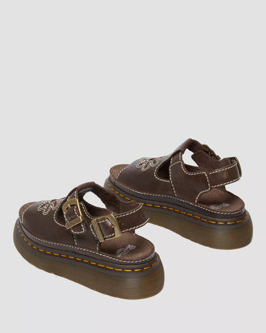 DUNNET FLOWER FULL GRAIN SANDALS