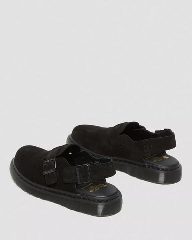 JORGE MADE IN ENGLAND SUEDE SLINGBACK MULES