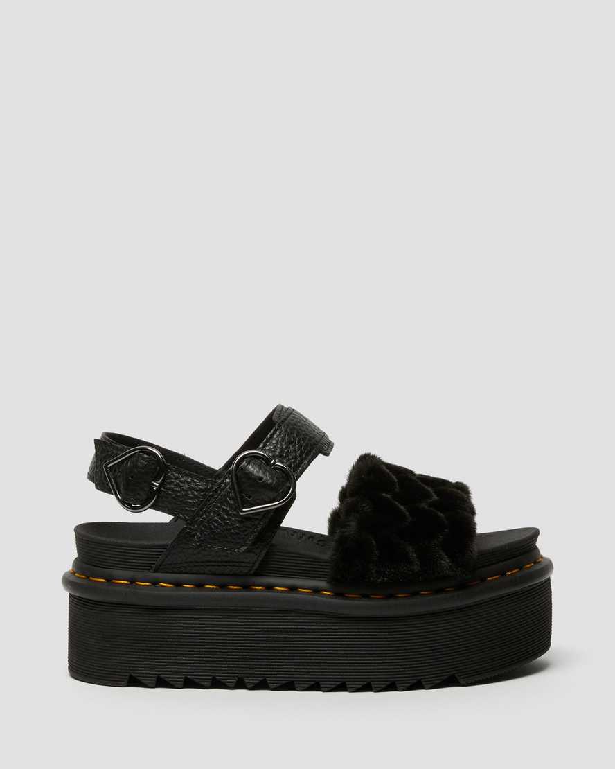 doc marten voss fluffy sandals