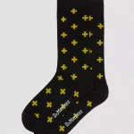 DOCS CROSS LOGO ORGANIC COTTON BLEND SOCKS